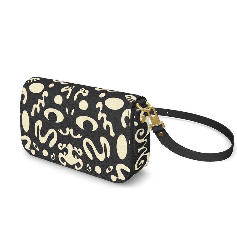 Adorn'd Leather Foldover Crossbody Bag