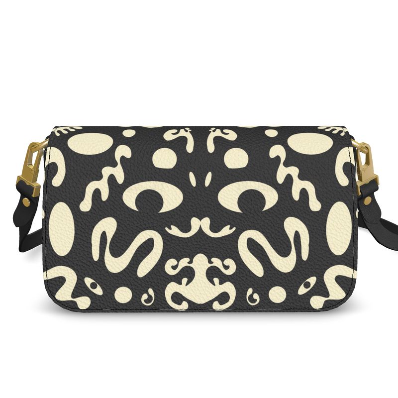 Adorn'd Leather Foldover Crossbody Bag