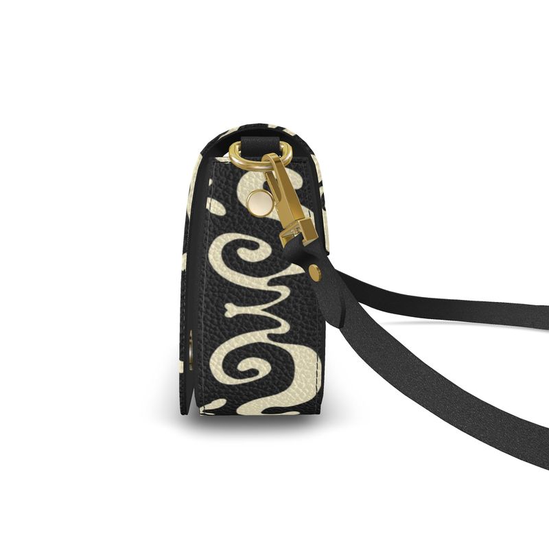 Adorn'd Leather Foldover Crossbody Bag