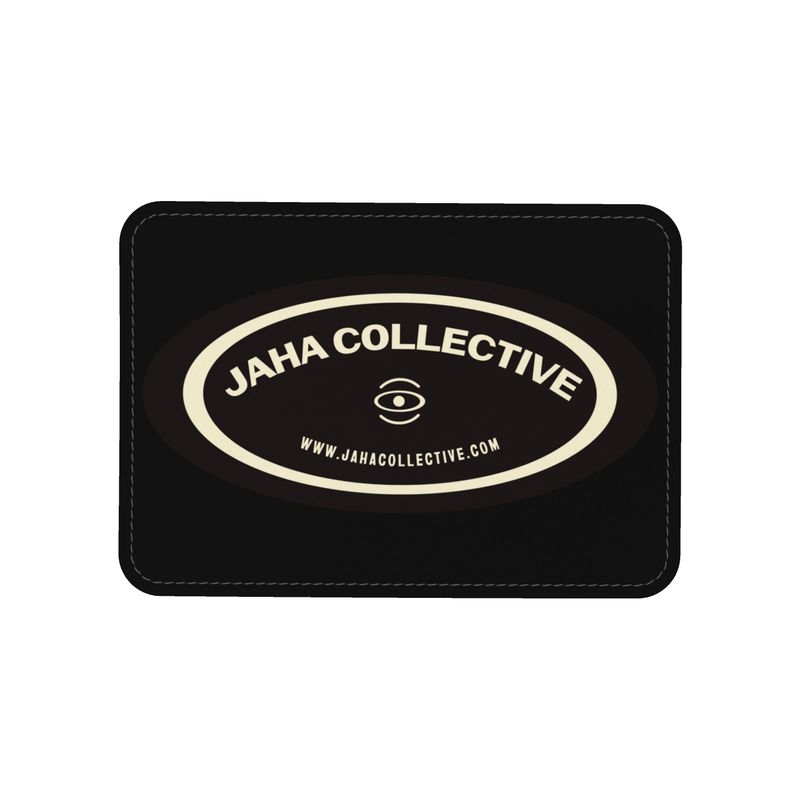 Mirror Work Luxe Leather Messenger Bag