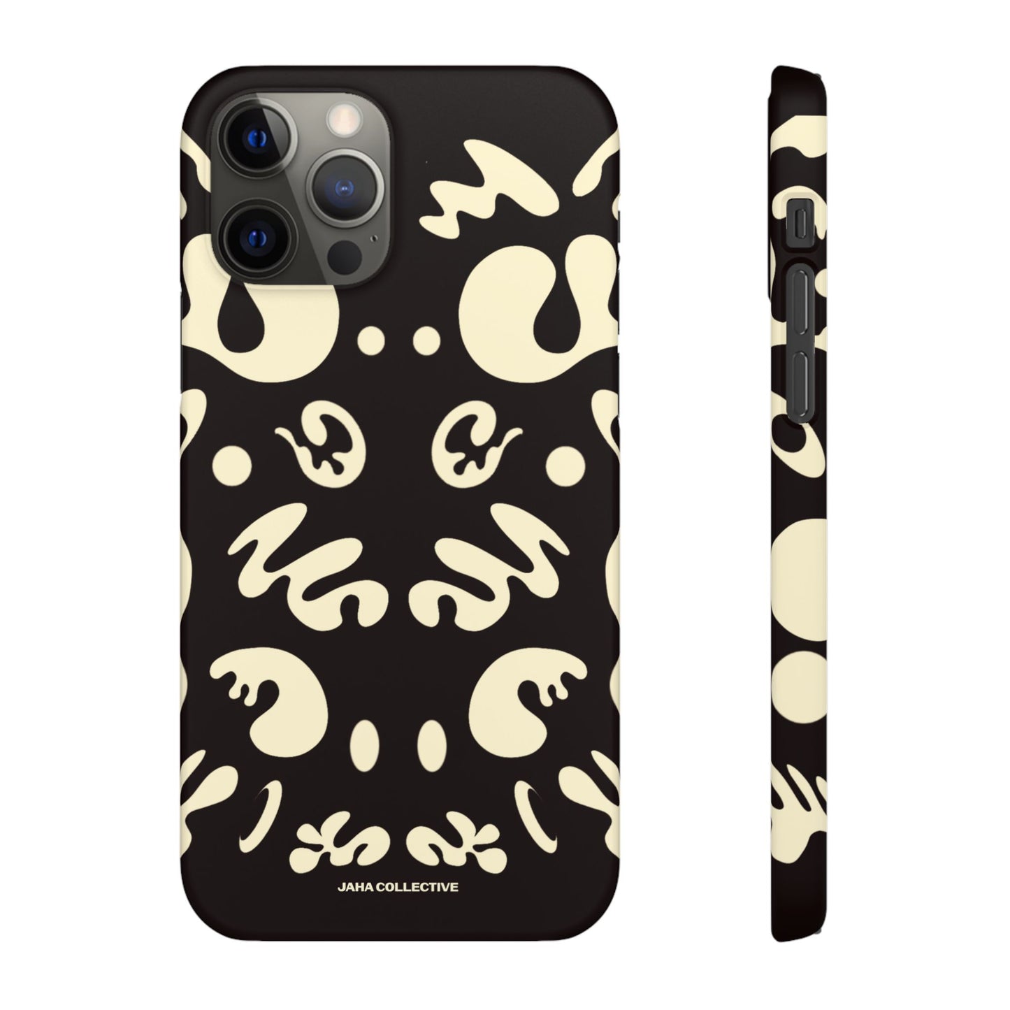 Mirror Work Snap Case - Smoke Signal Black