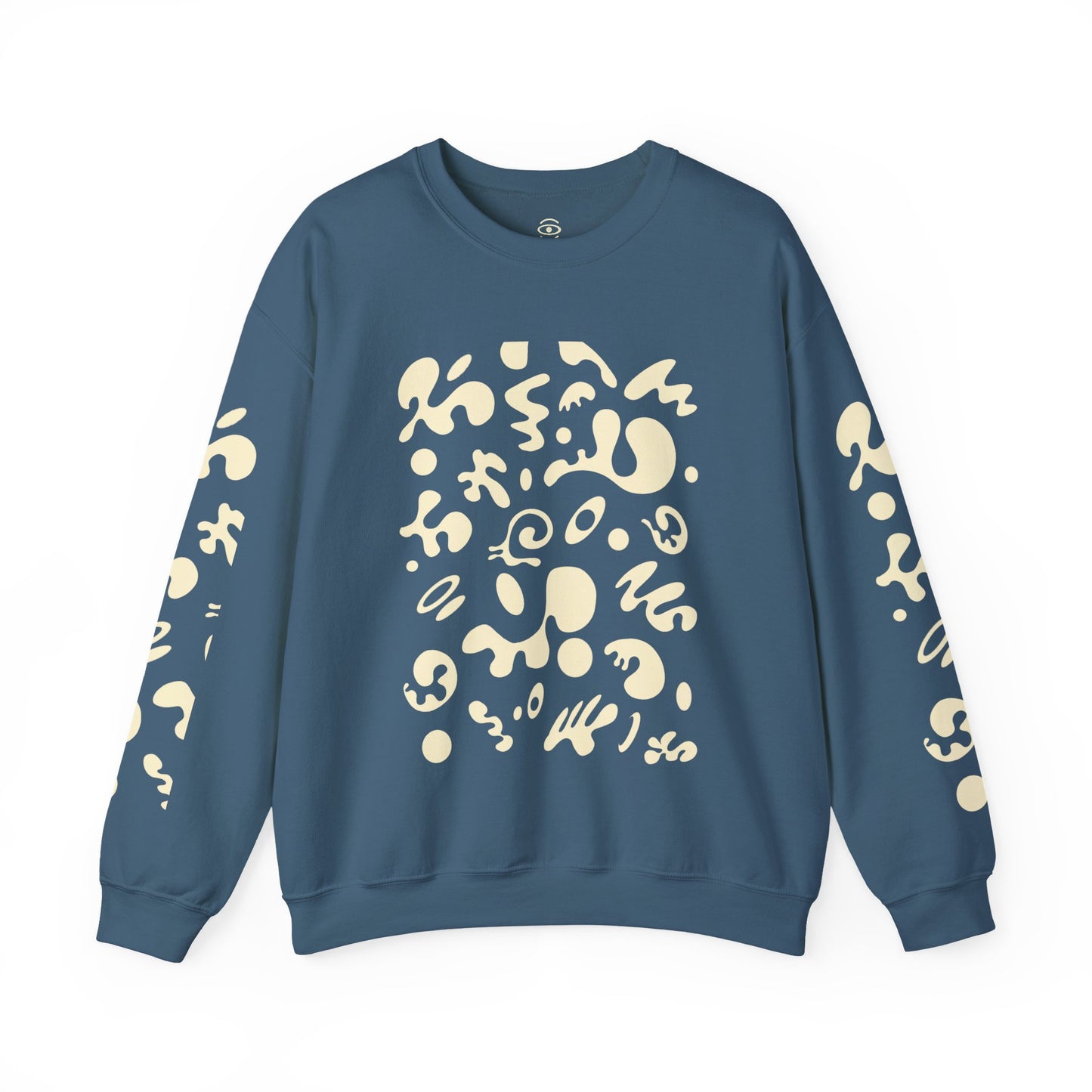 Pure Imagination Unisex Heavy Blend™ Crewneck Sweatshirt - Blank Page White Print
