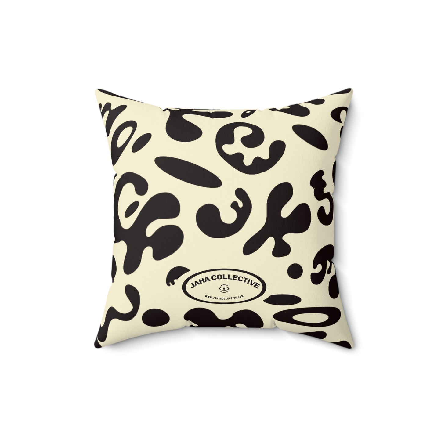 Pure Imagination All Over Print Basic Square Pillow - Blank Page White
