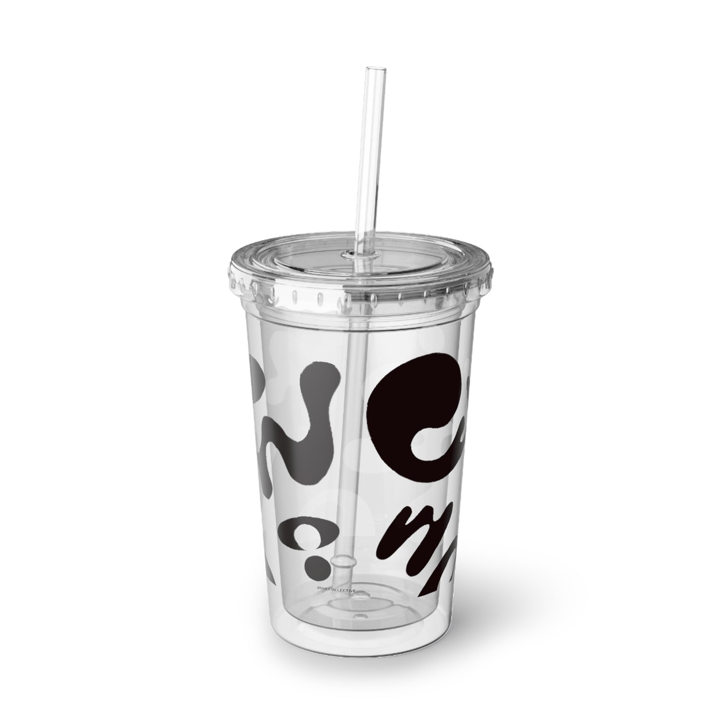Nourish'd Acrylic Cup - Smoke Signal Black