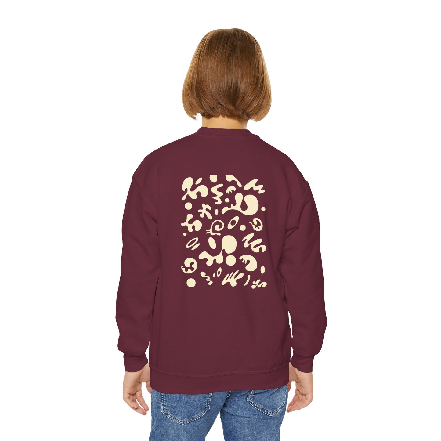 Bright Future Youth Crewneck Sweatshirt - Blank Page