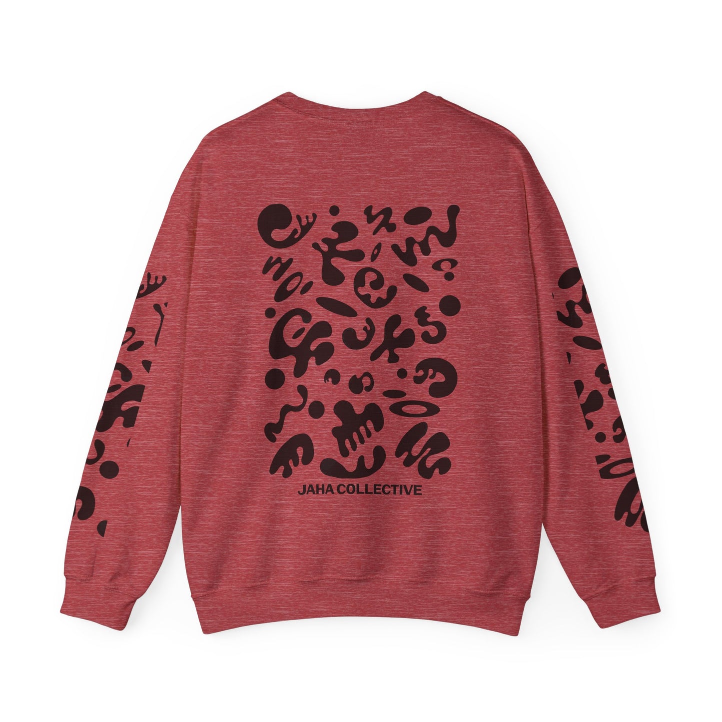 Pure Imagination Unisex Heavy Blend™ Crewneck Sweatshirt- Smoke Signal Black Print