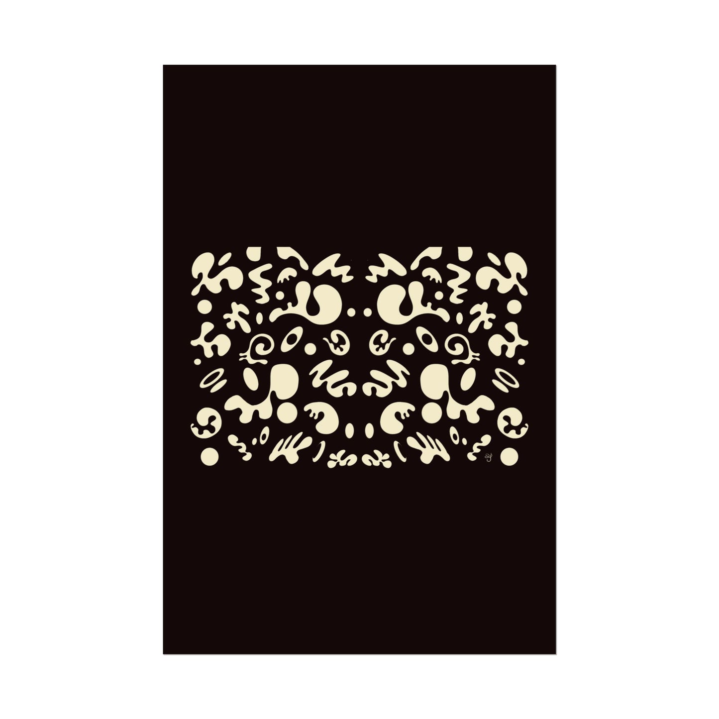 Mirror Work Rolled Poster (Portrait) - Smoke Signal