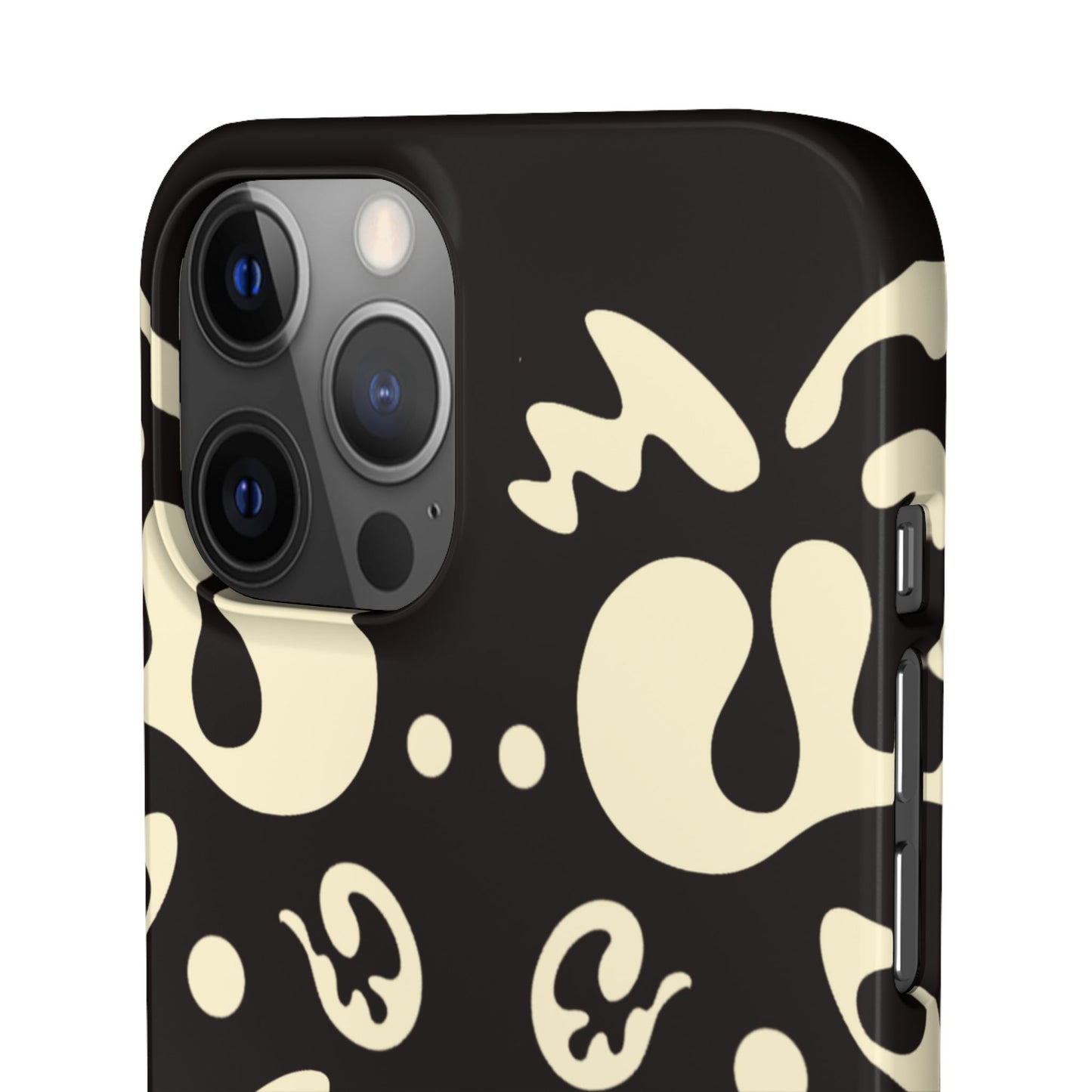 Mirror Work Snap Case - Smoke Signal Black