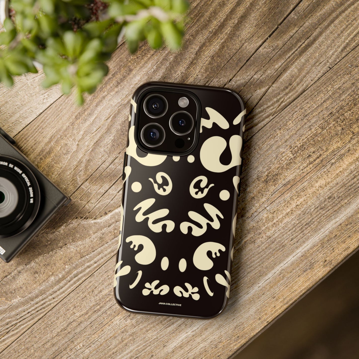 Mirror Work Tough Case (iPhone) - Smoke Signal Black