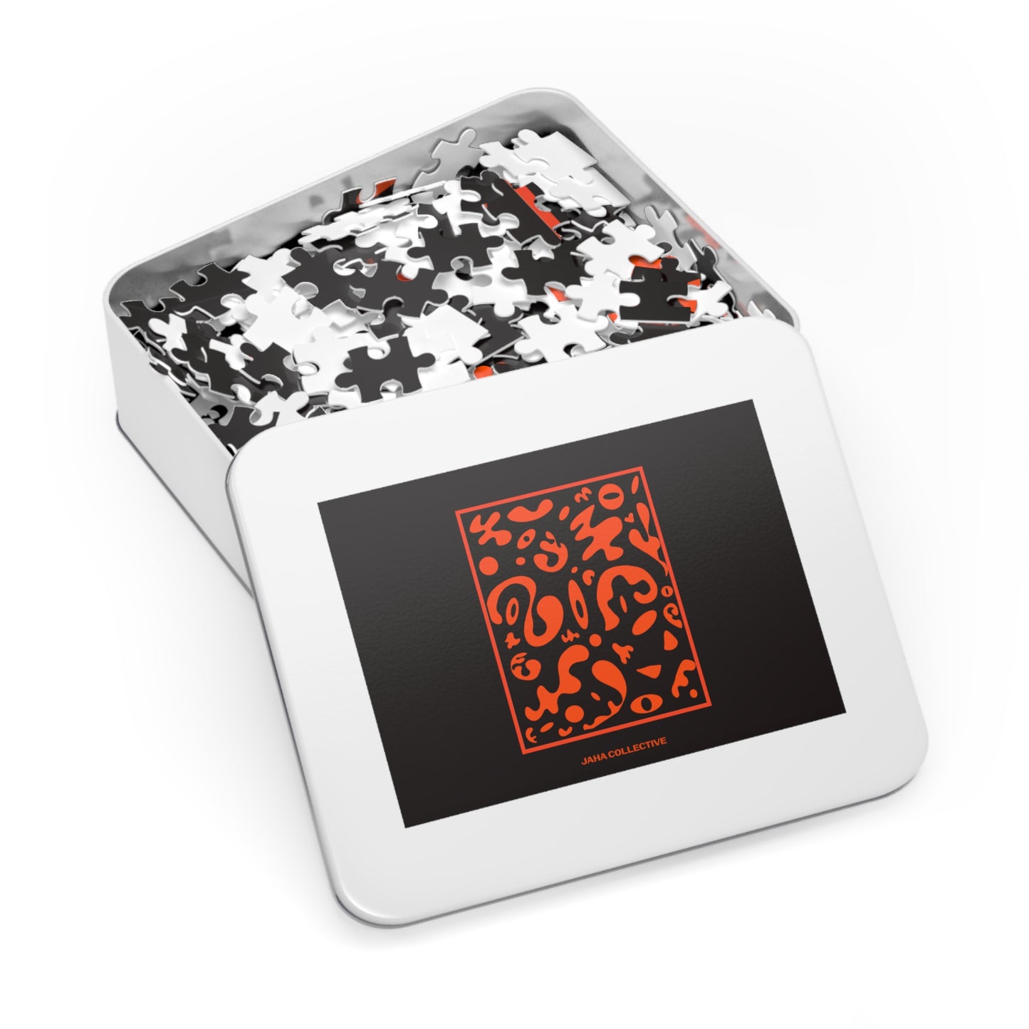 Deep Dream Jigsaw Puzzle w Tin Case - Black Magic Woman