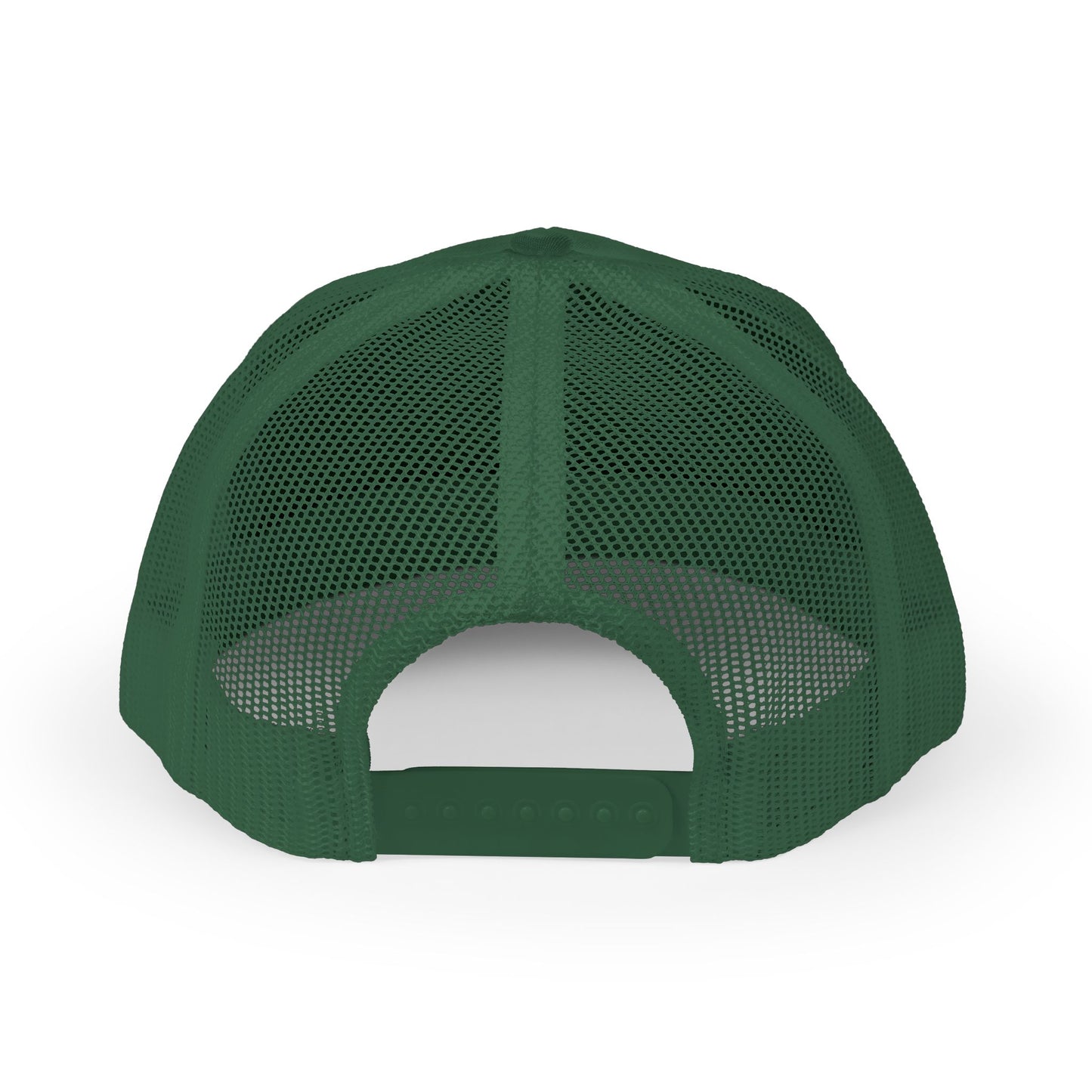 Adorn'd Logo Embroidered Retro Trucker Hat - Smoke Signal Black