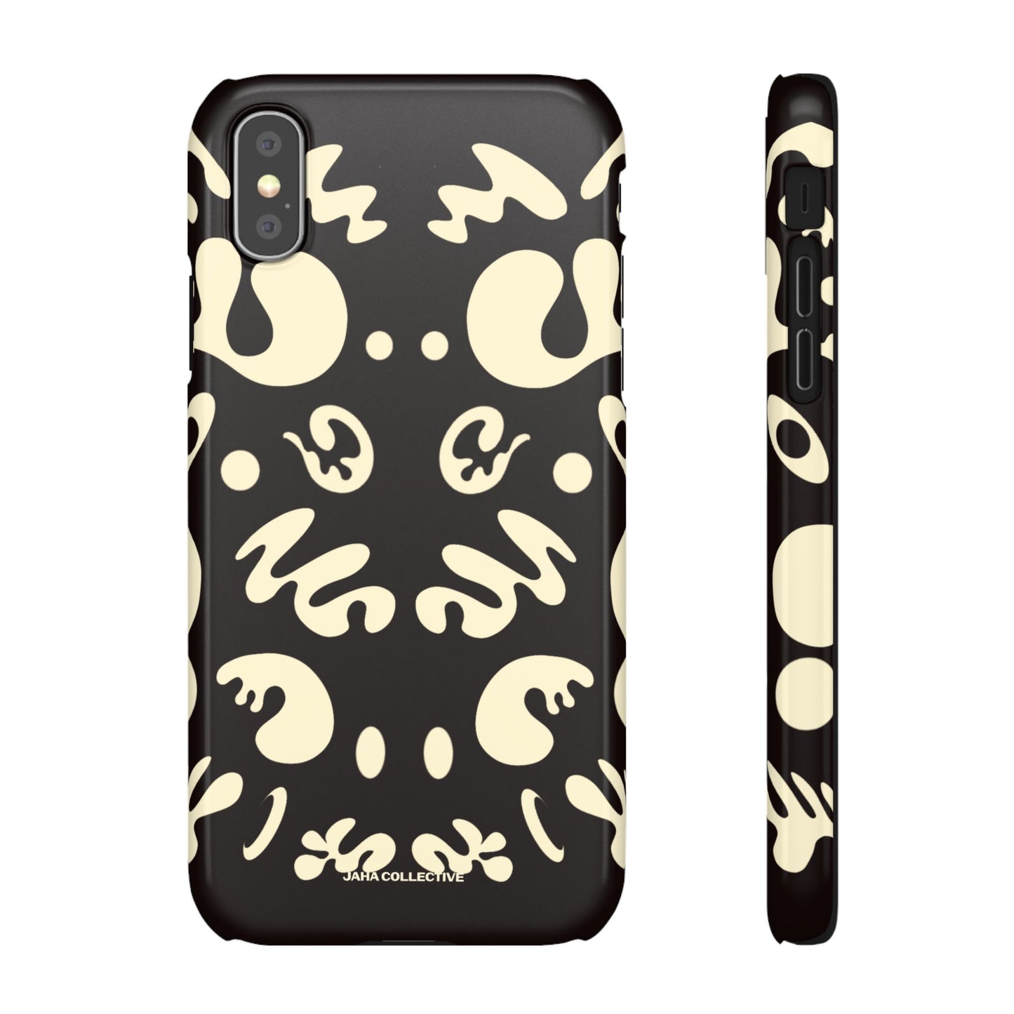 Mirror Work Snap Case - Smoke Signal Black