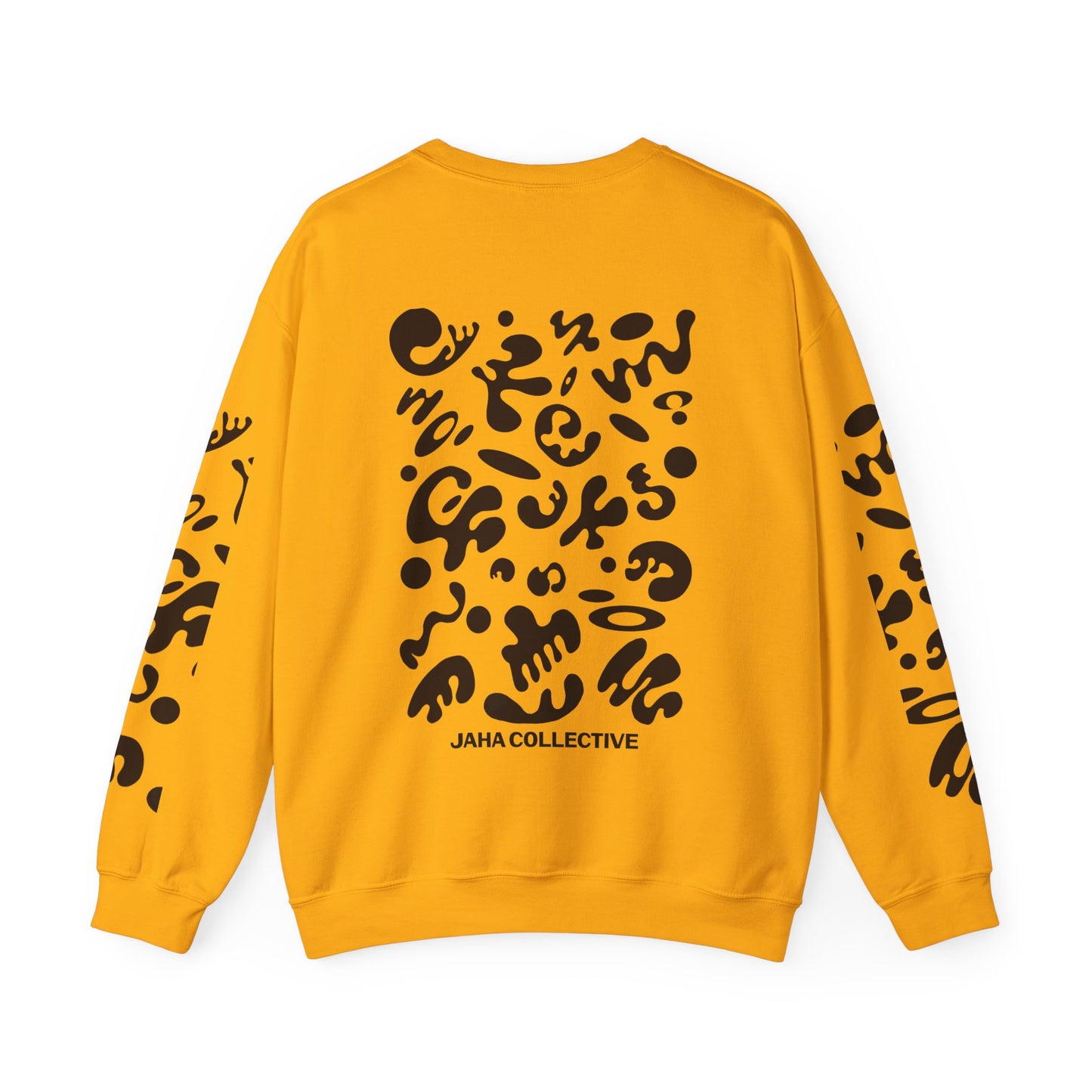 Pure Imagination Unisex Heavy Blend™ Crewneck Sweatshirt- Smoke Signal Black Print