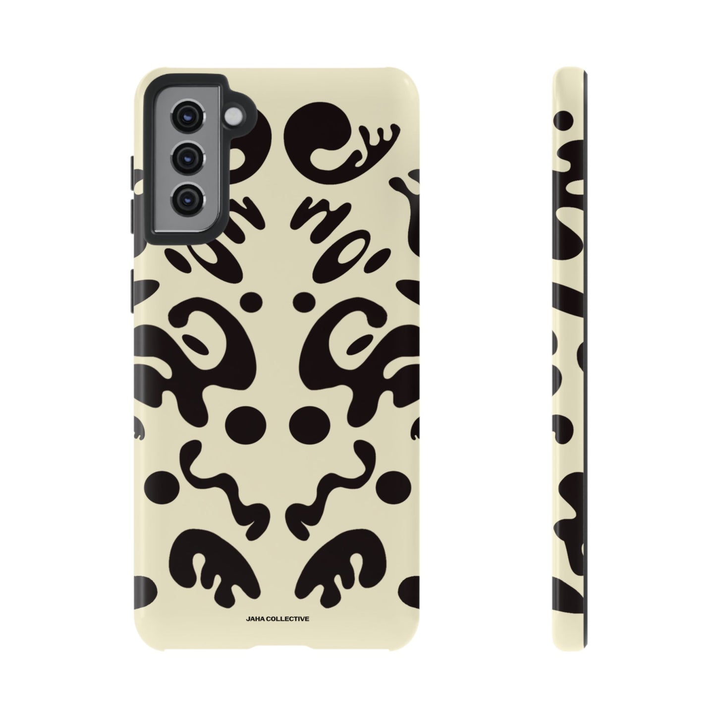 Mirror Work Tough Case (Samsung) - Blank Page White