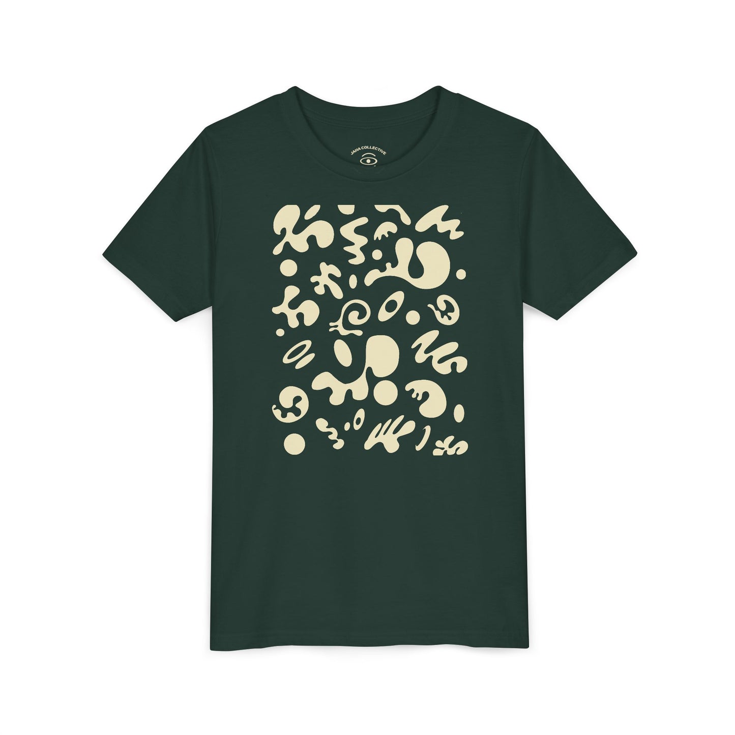 Bright Future Youth Jersey Short Sleeve Tee - Blank Page White