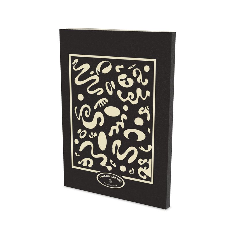 Deep Dream Luxe Pocket Notebook (A5) - Smoke Signal Black