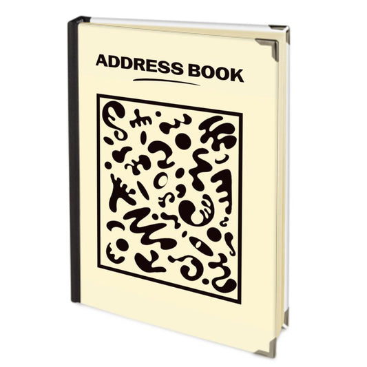 Deep Dream Deluxe Address Book - Blank Page
