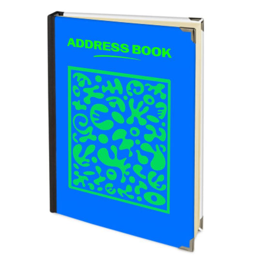 Deep Dream Deluxe Address Book - Tide Pool