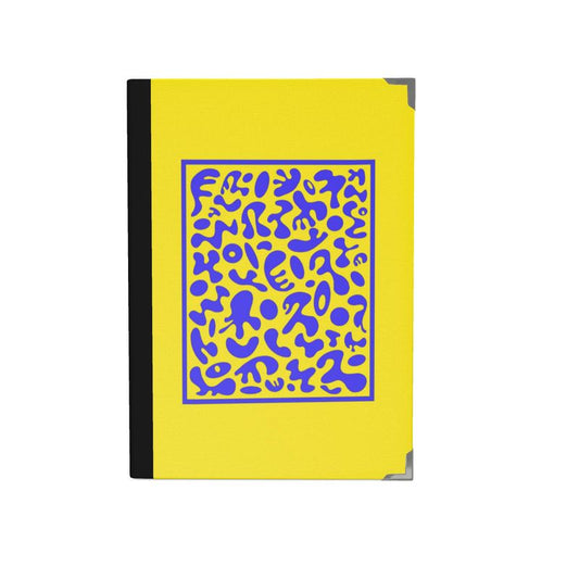 Deep Dream Luxe Satin Journal - Sunspell Yellow