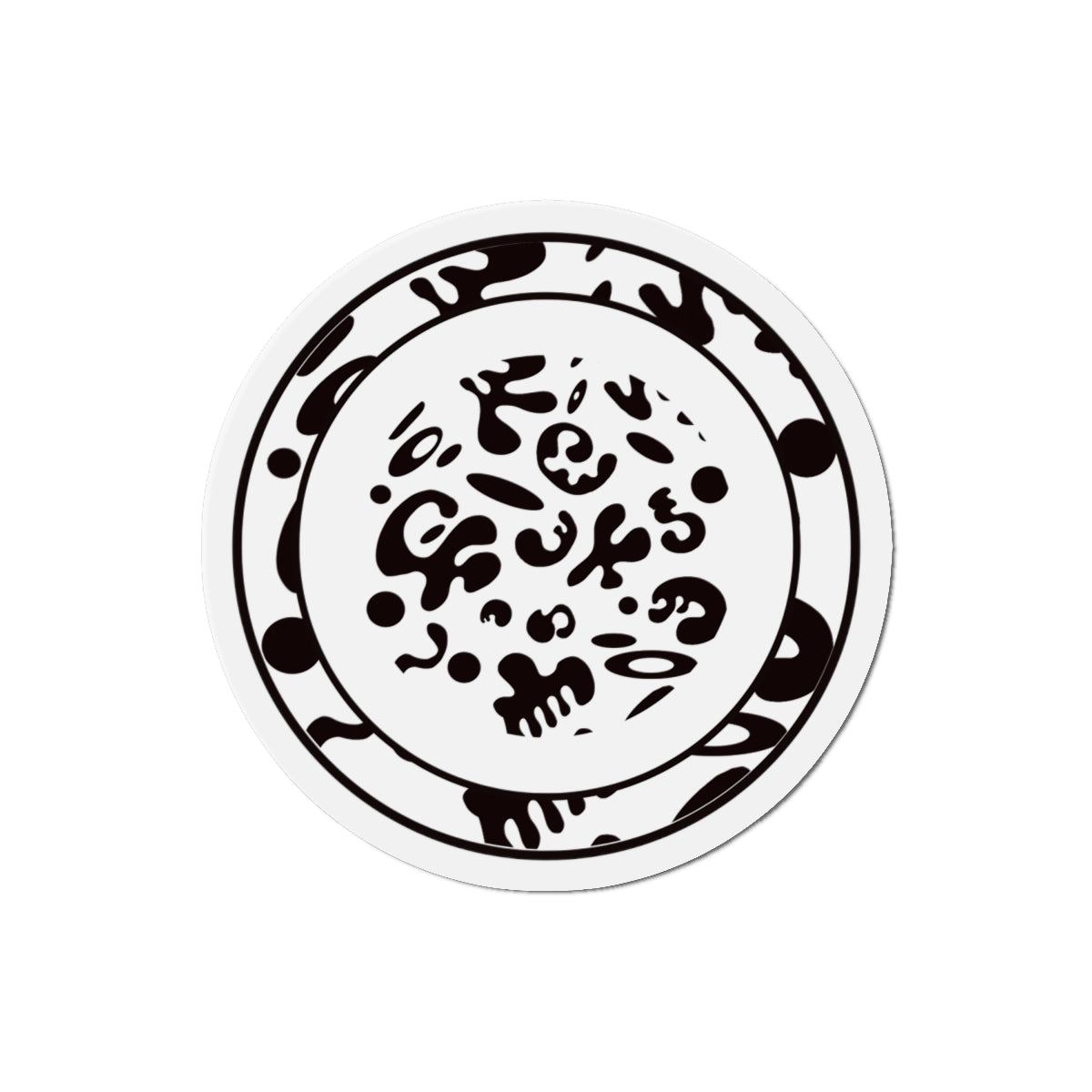 Adorn'd Die Cut Magnet - Starlight White