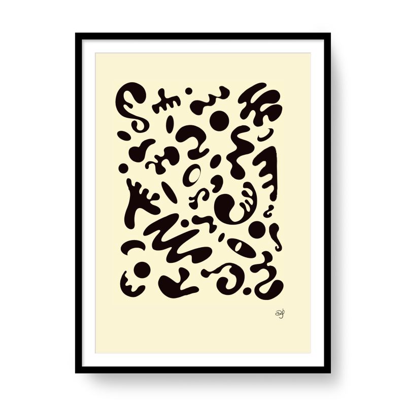 Bright Future Classic Framed Art Print (Black Frame) - Blank Page