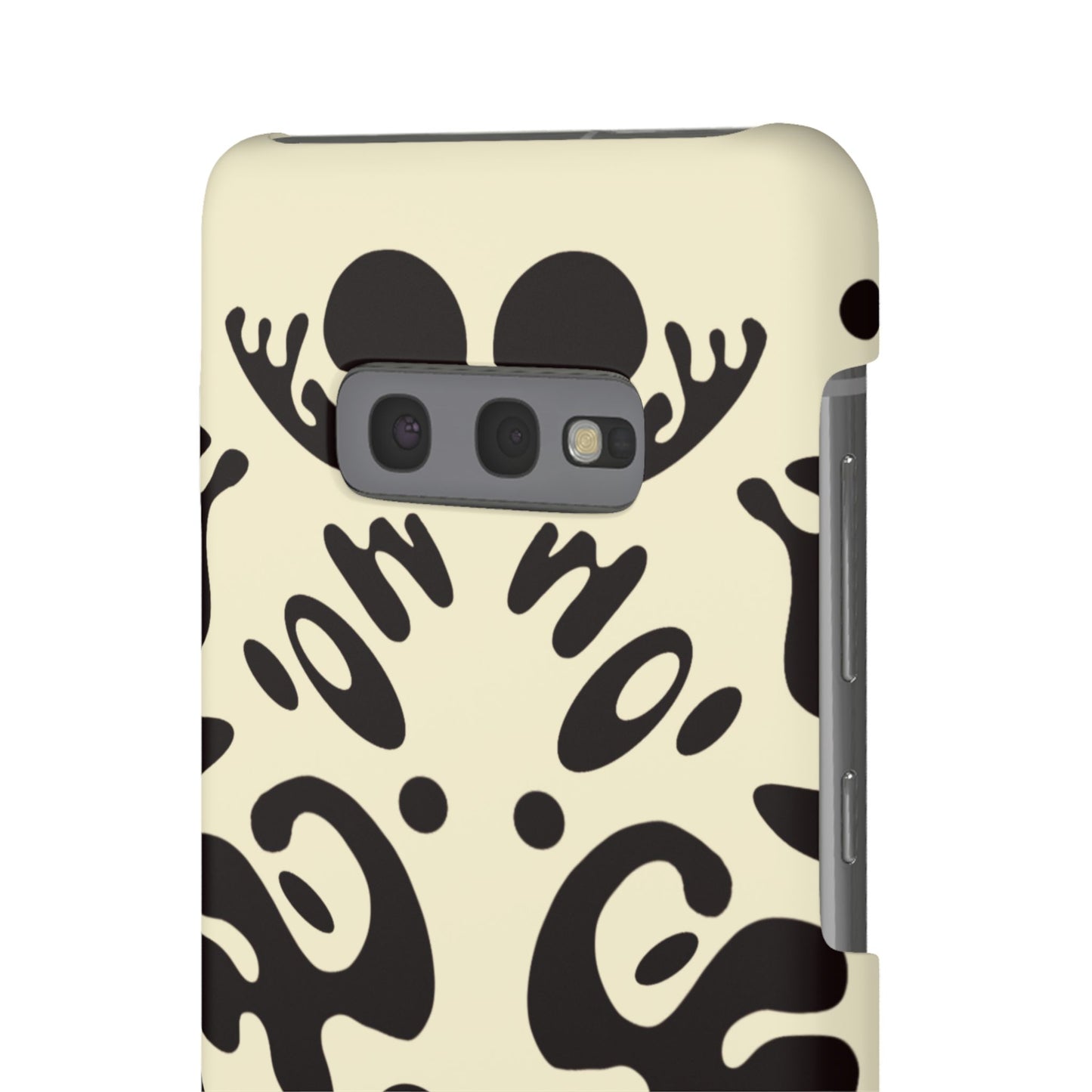 Mirror Work Snap Case - Blank Page White
