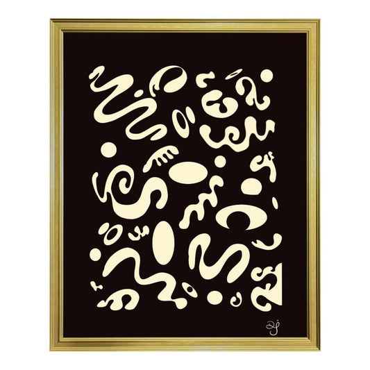 Bright Future Premium Framed Art Print (Classic Gold Frame) - Smoke Signal