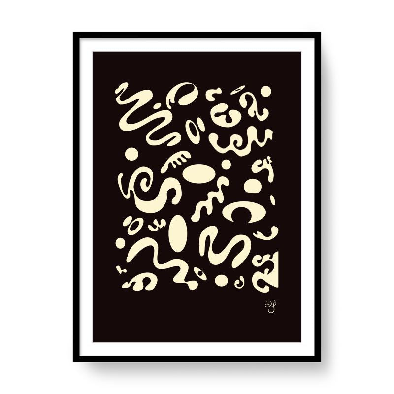 Bright Future Classic Framed Art Print (Black Frame) - Smoke Signal