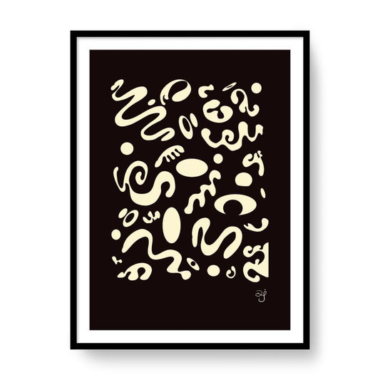 Bright Future Classic Framed Art Print (Black Frame) - Smoke Signal