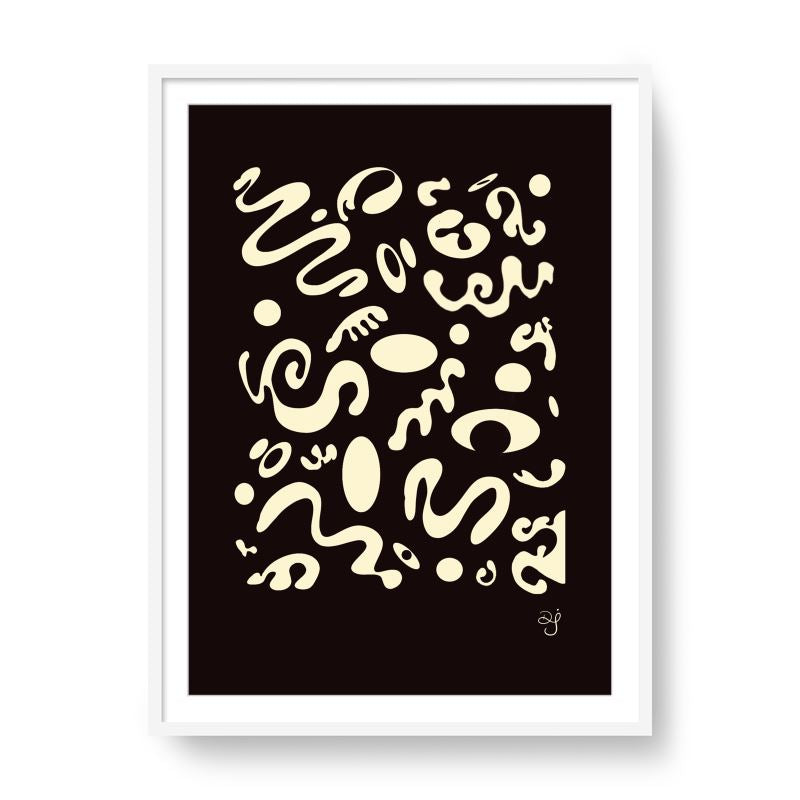 Bright Future Classic Framed Art Print (White Frame) - Smoke Signal