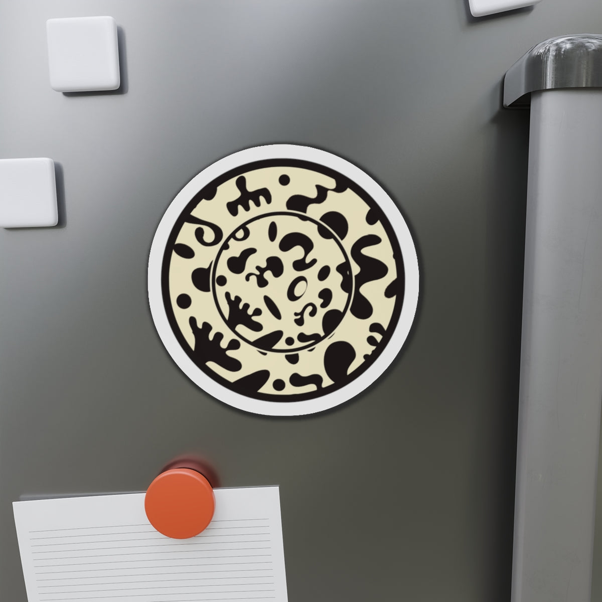 Adorn'd Color Die Cut Magnet - Blank Page