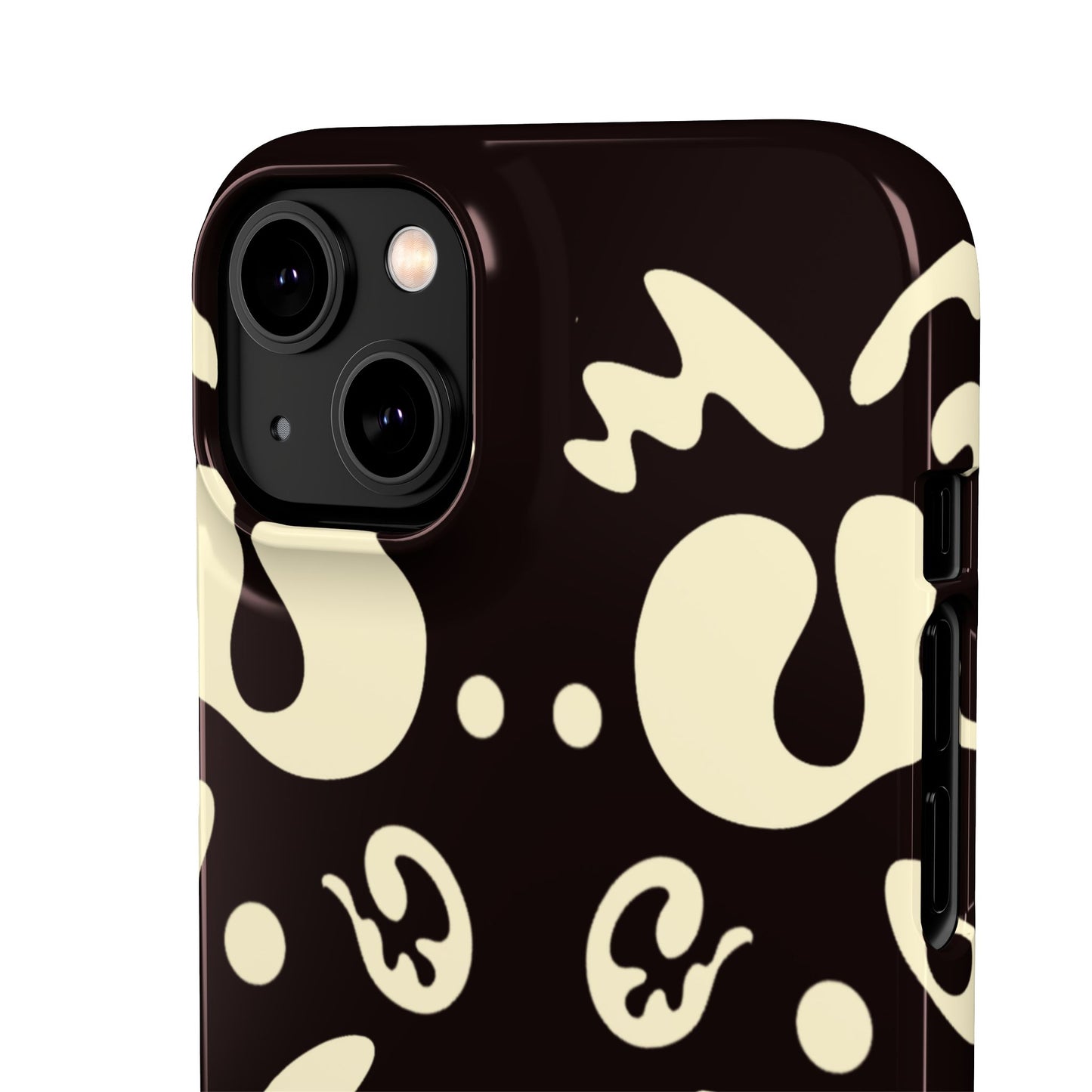 Mirror Work Snap Case - Smoke Signal Black