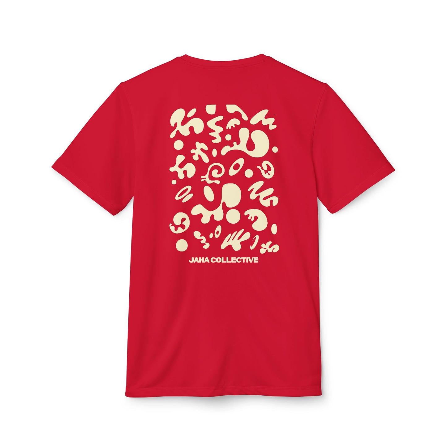 Pure Imagination Adidas Unisex Sport T-Shirt - Blank Page White