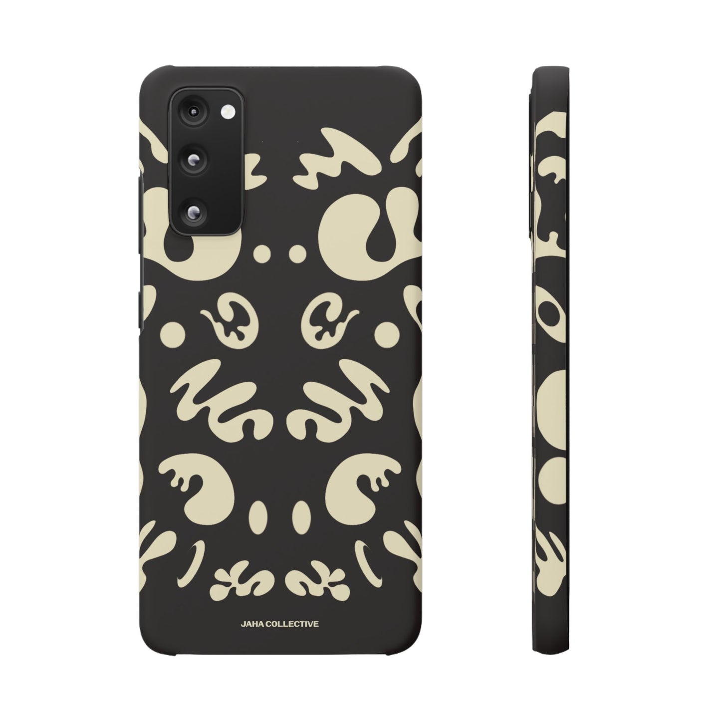 Mirror Work Snap Case - Smoke Signal Black