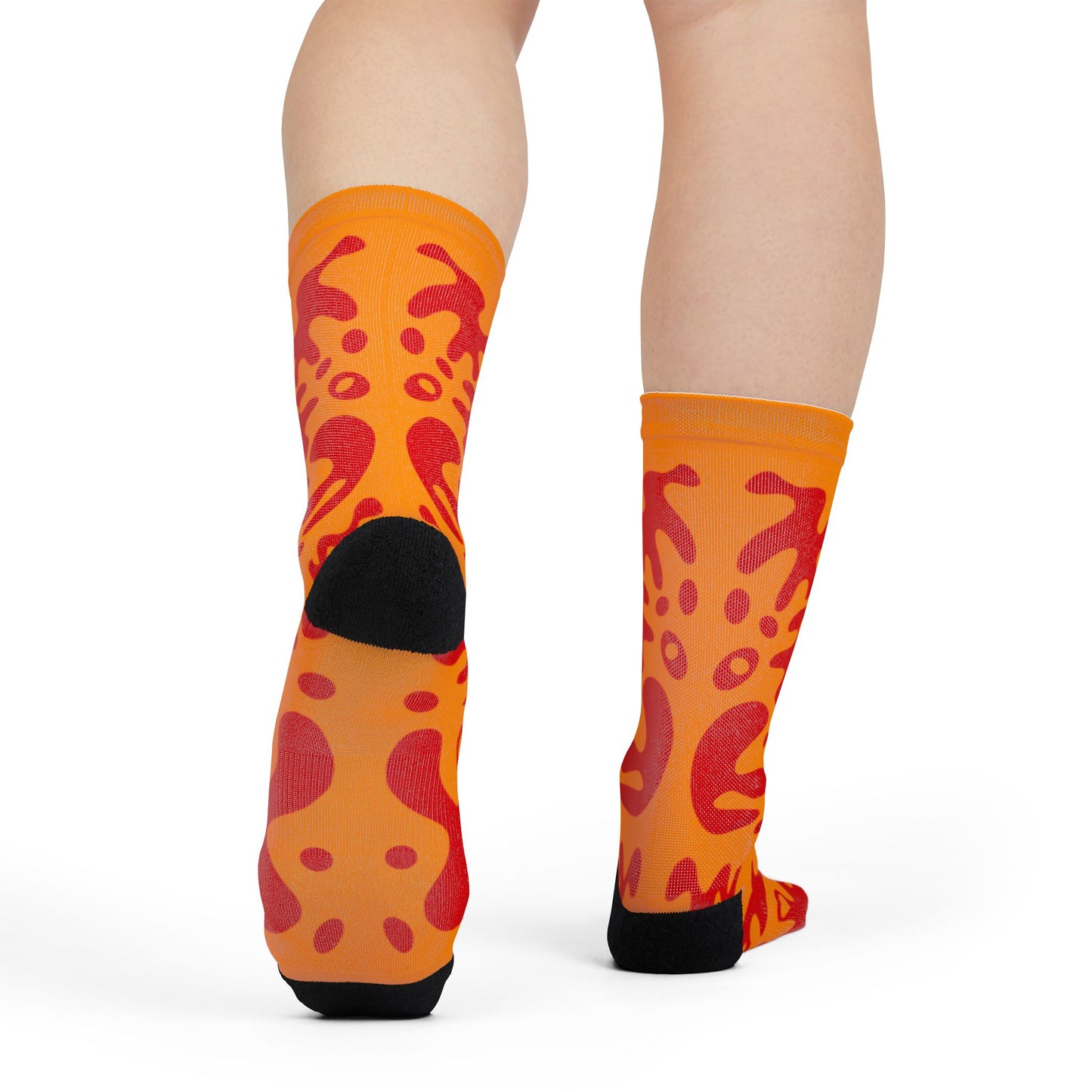 Mirror Work Color Crew Socks - Heat Theory