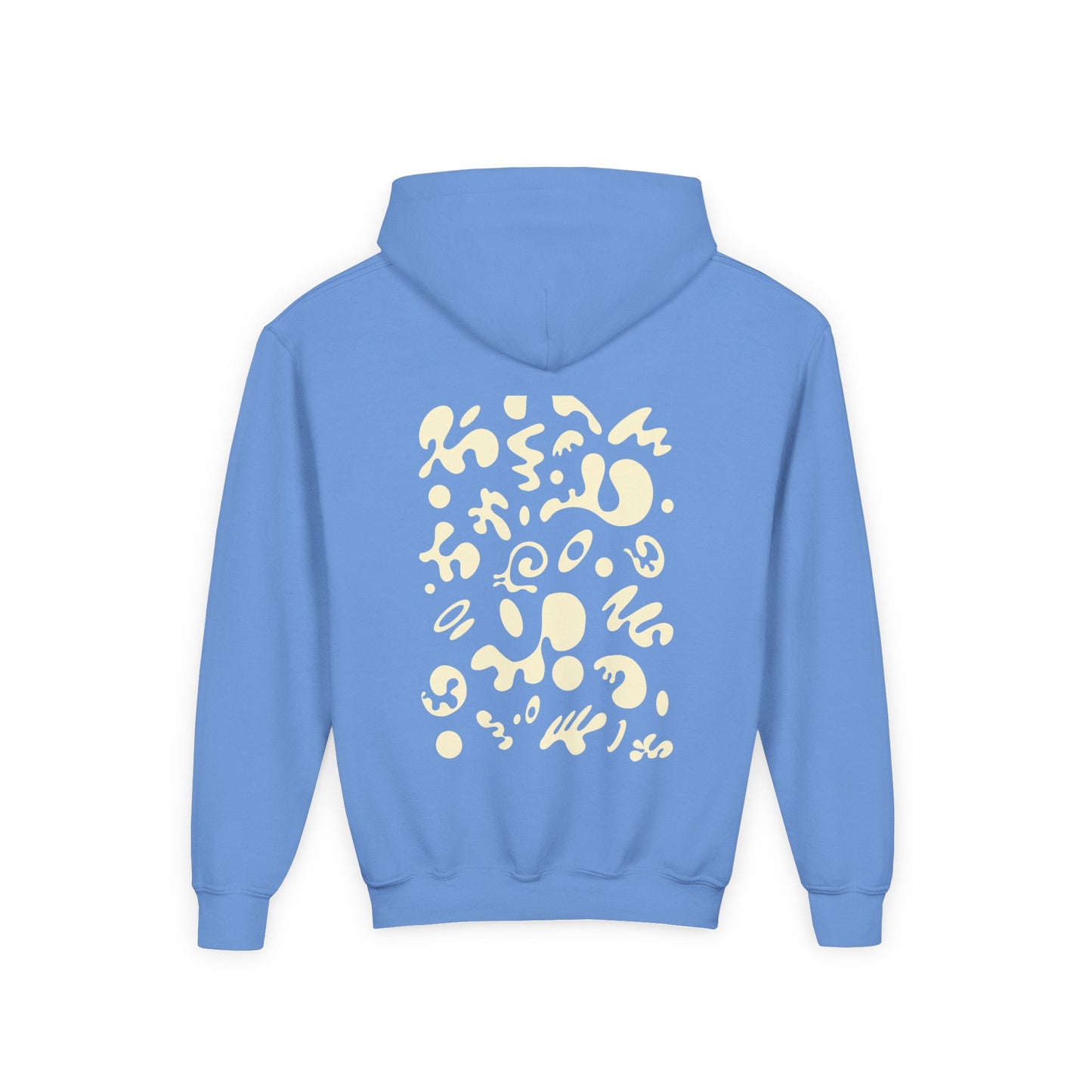 Bright Future Youth Heavy Blend Hooded Sweatshirt - Blank Page