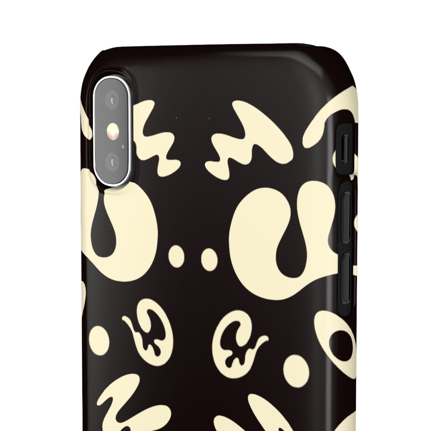 Mirror Work Snap Case - Smoke Signal Black