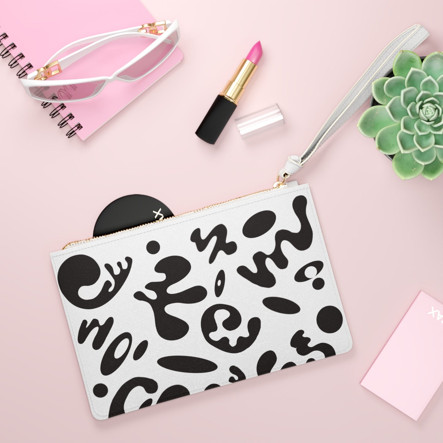 Pure Imagination Clutch Bag w Loop Handle