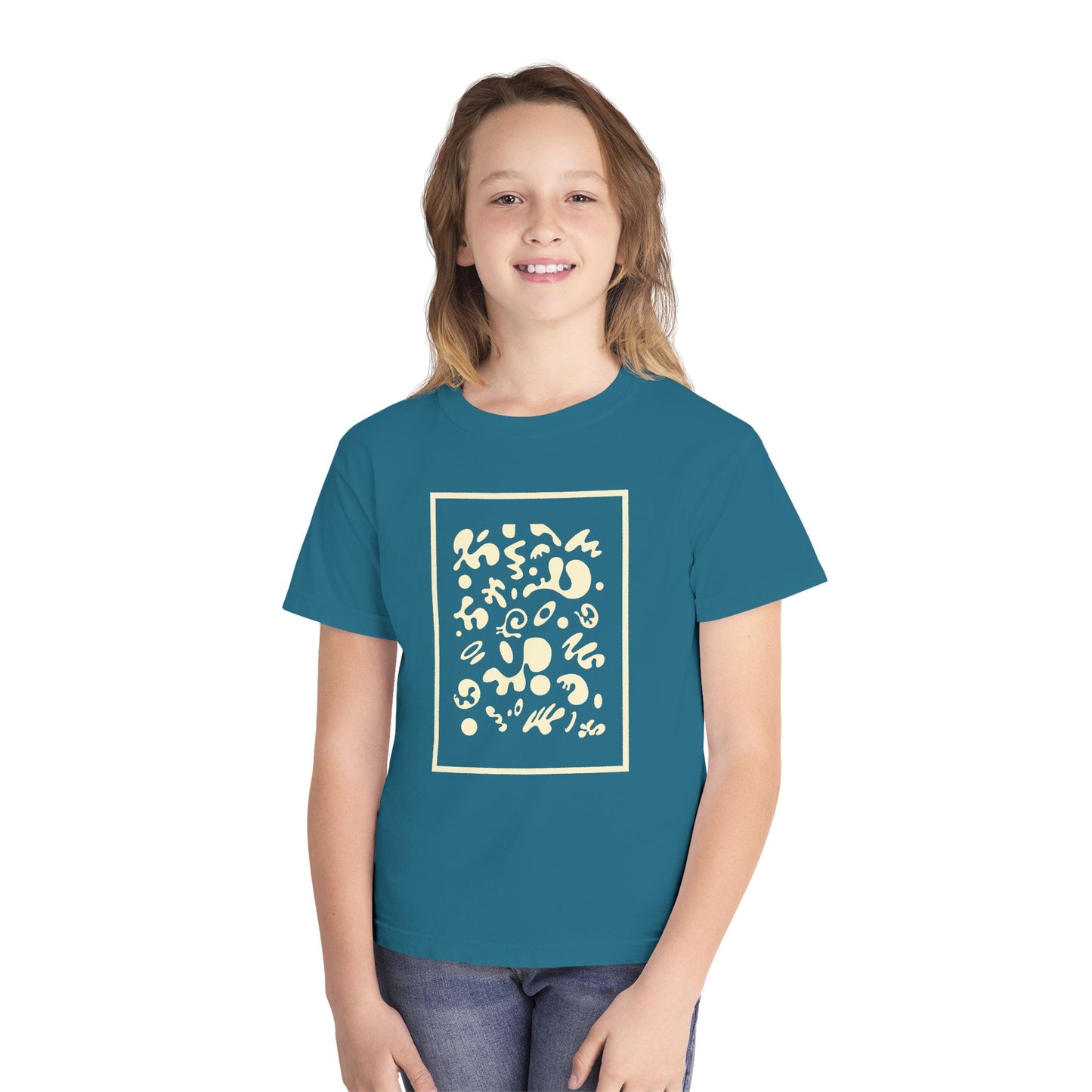 Deep Dream Youth Midweight Tee - Blank Page