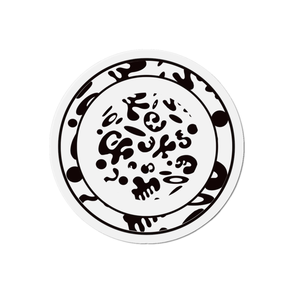 Adorn'd Die Cut Magnet - Starlight White