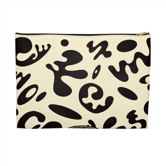 Pure Imagination Accessory Pouch - Blank Page White