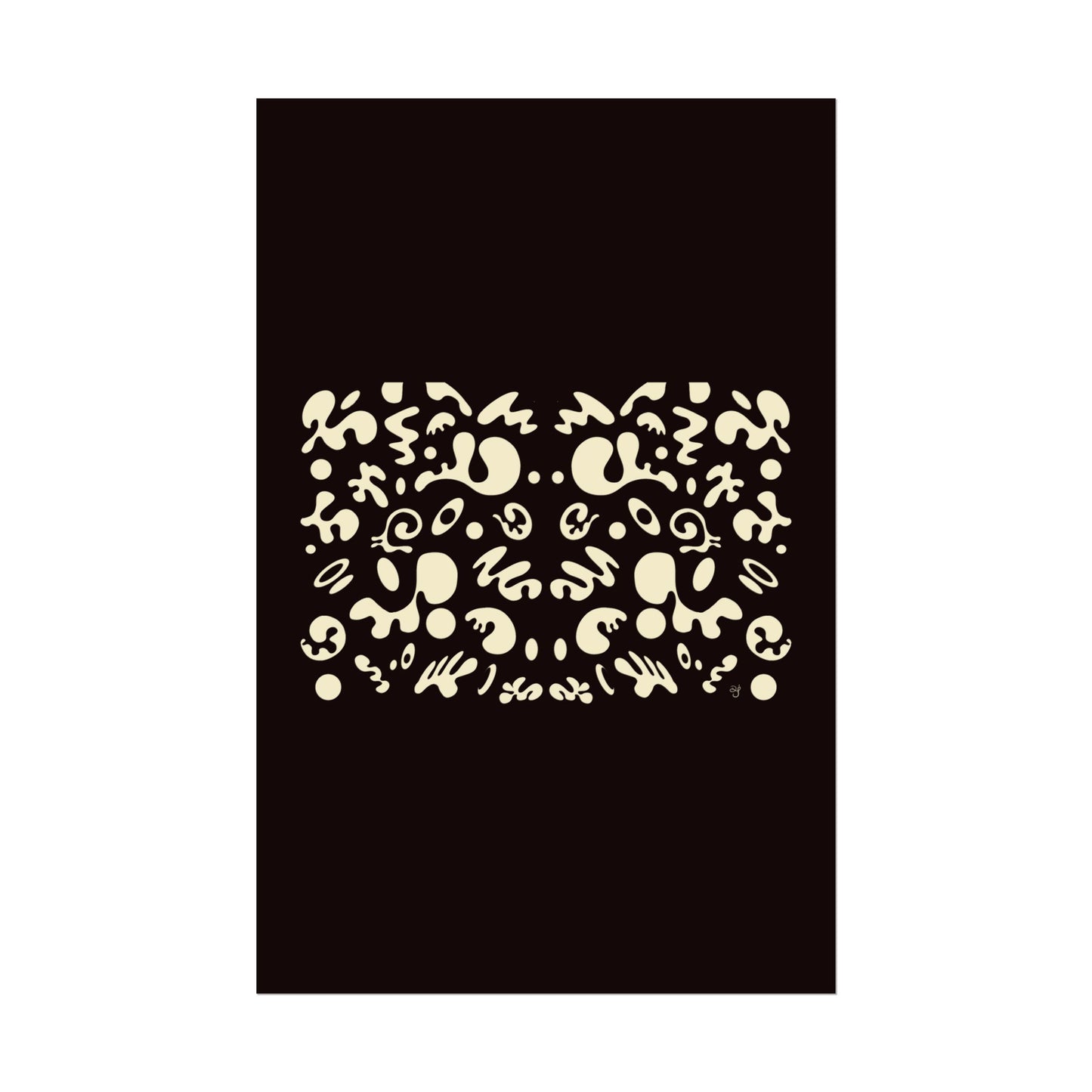 Mirror Work Rolled Poster (Portrait) - Smoke Signal