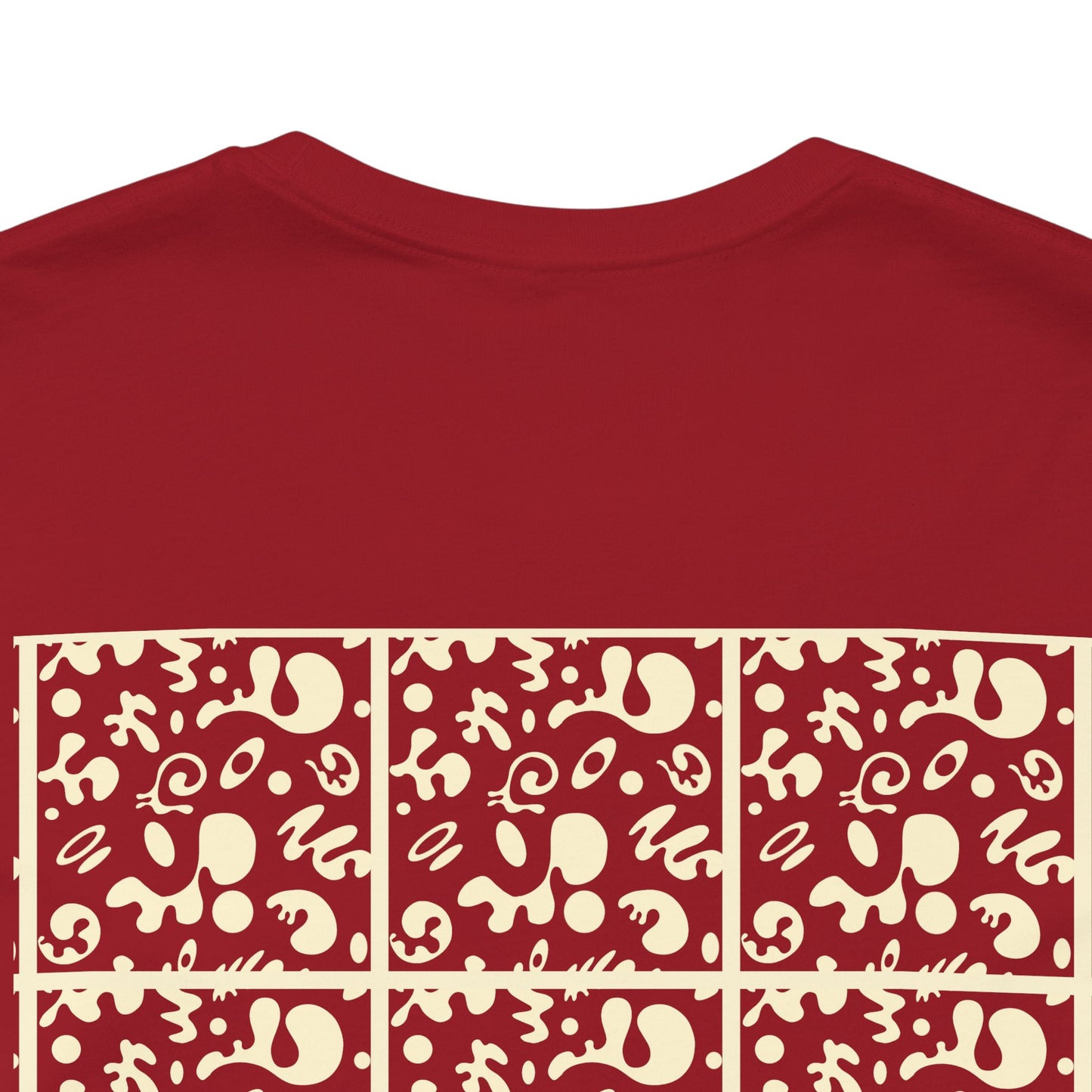 Adorn'd Unisex Jersey Short Sleeve Tee - Blank Page White Print