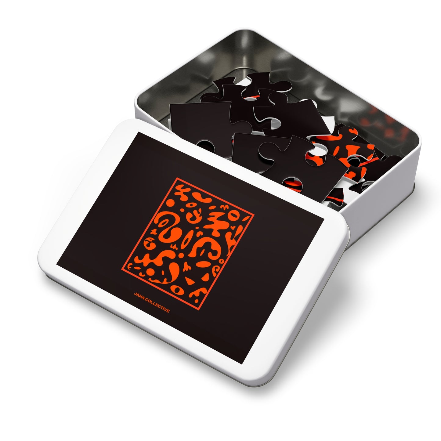 Deep Dream Jigsaw Puzzle w Tin Case - Black Magic Woman