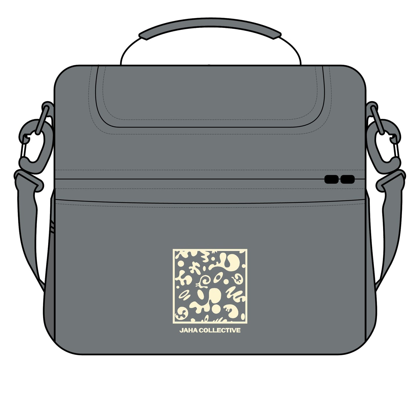 Adorn'd Cooler Bag - Blank Page White