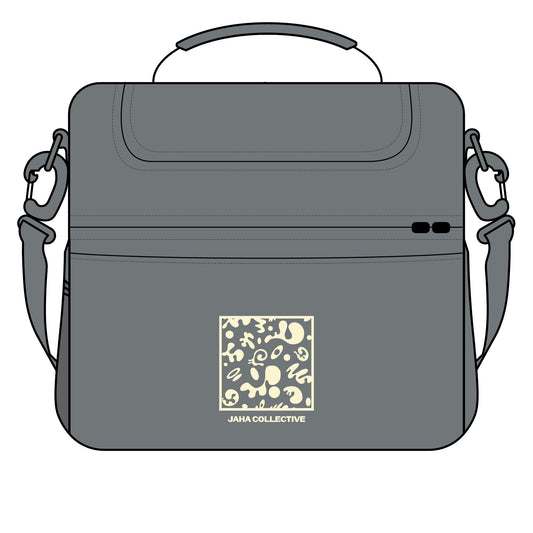 Adorn'd Cooler Bag - Blank Page White