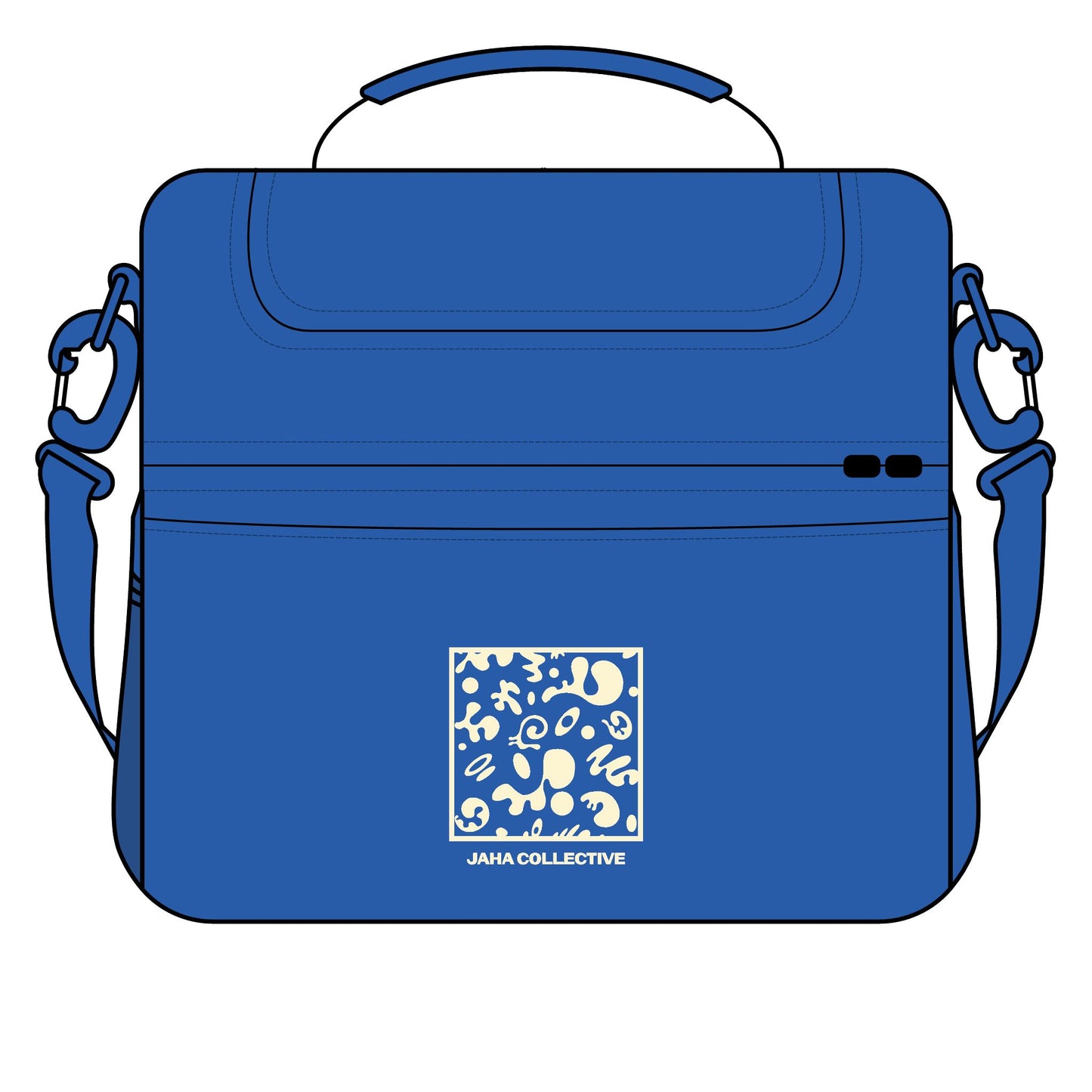 Adorn'd Cooler Bag - Blank Page White