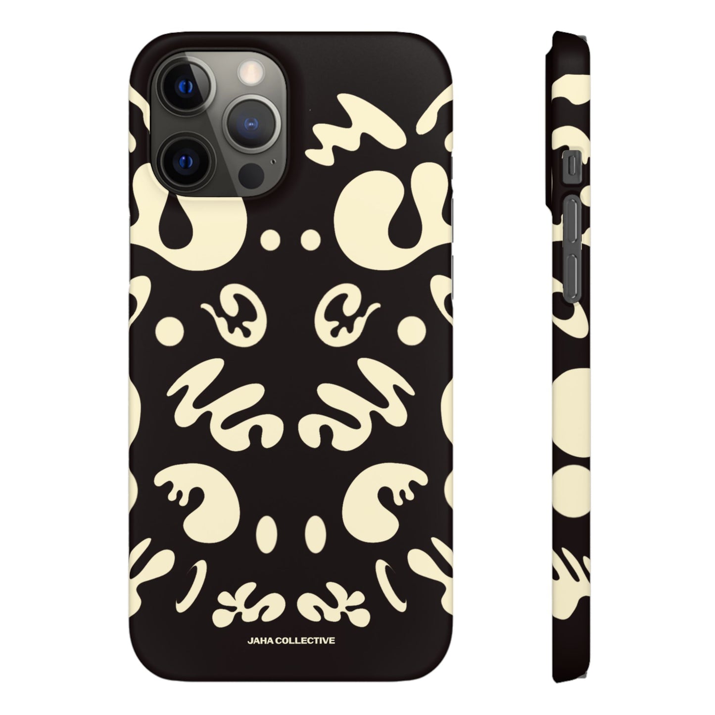 Mirror Work Snap Case - Smoke Signal Black