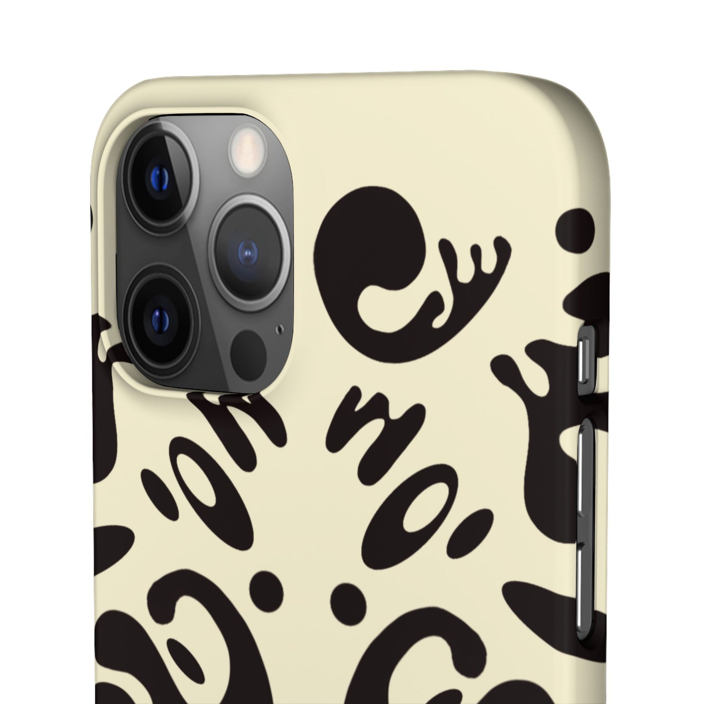 Mirror Work Snap Case - Blank Page White