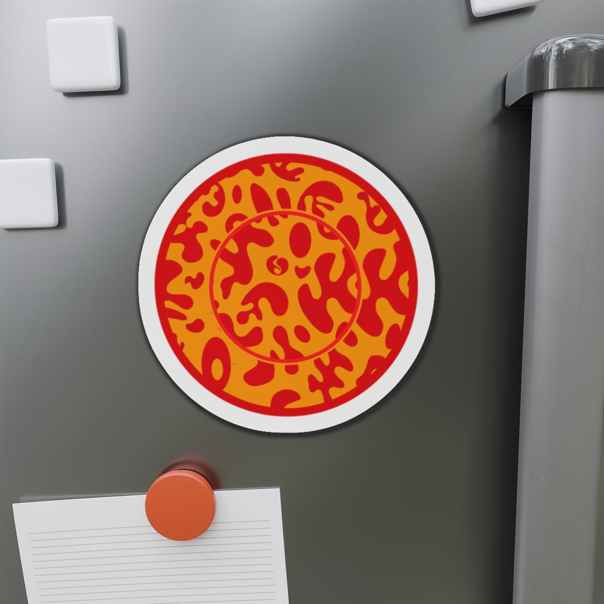Adorn'd Color Die Cut Magnet - Heat Theory